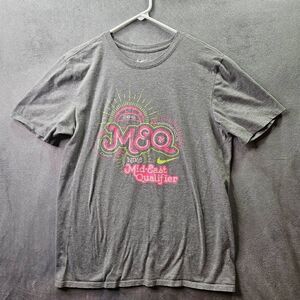 Nike Shirt Womens Sz M Grey Mid-East Qualifier 2016 Volleyball Tournament Tee